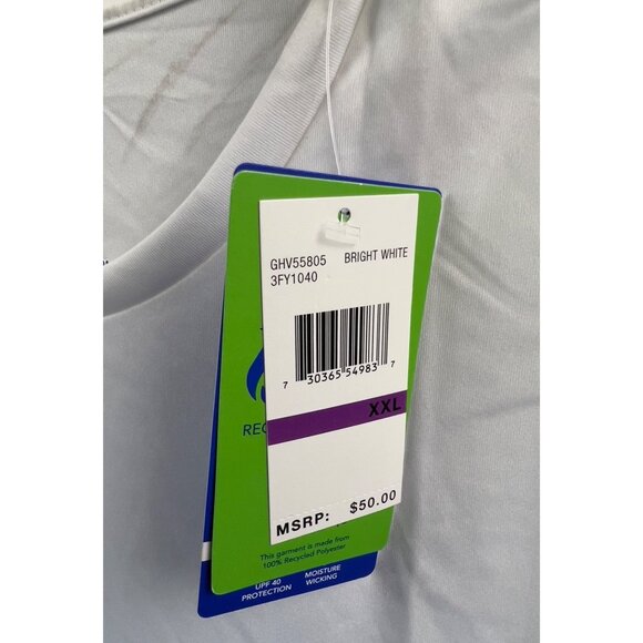 Guy Harvey Men’s XXL Long Sleeve Big Blue Tuna Performance Shirt - Picture 4 of 8